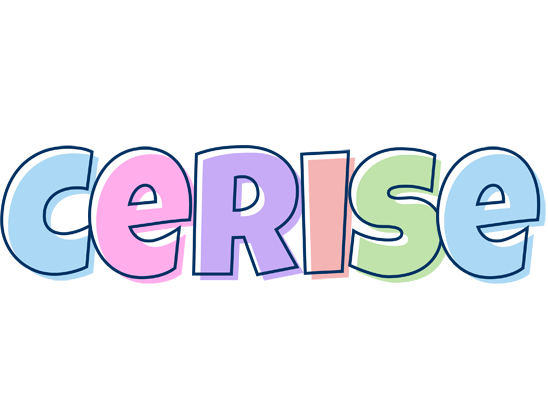 Cerise pastel logo