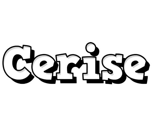 Cerise snowing logo