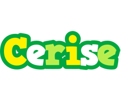 Cerise soccer logo