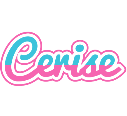 Cerise woman logo