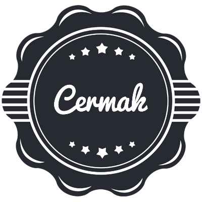 Cermak badge logo