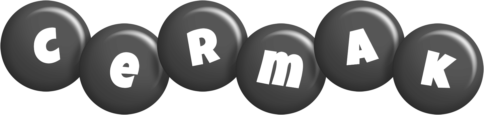 Cermak candy-black logo