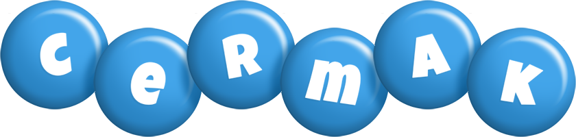 Cermak candy-blue logo