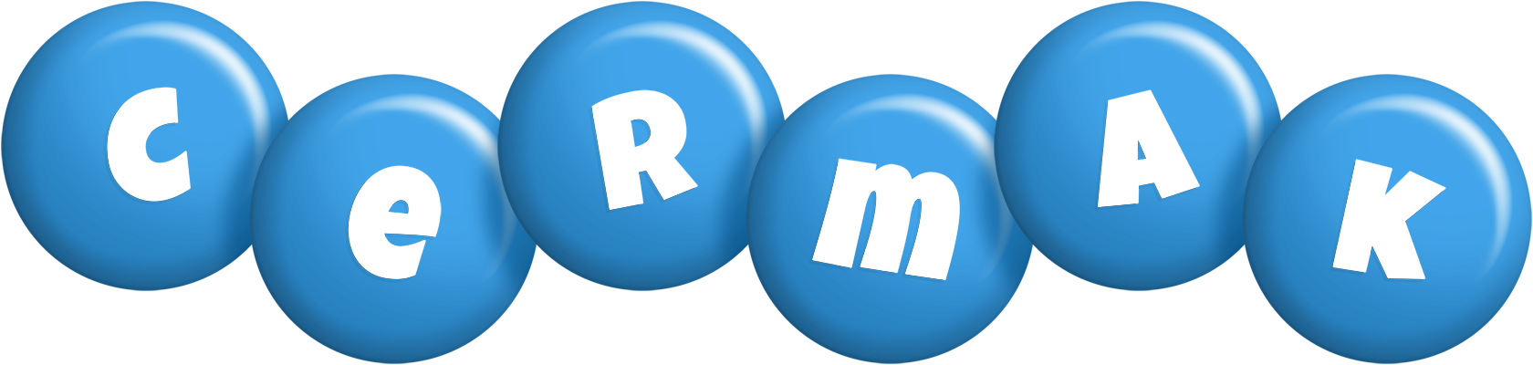 Cermak candy-blue logo