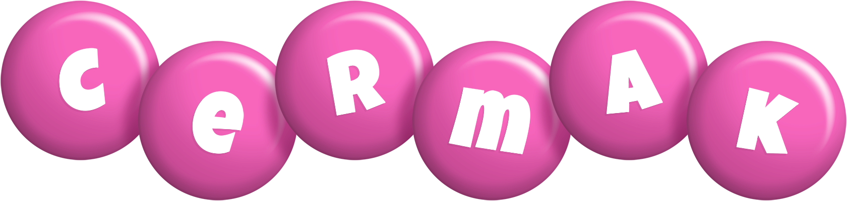 Cermak candy-pink logo