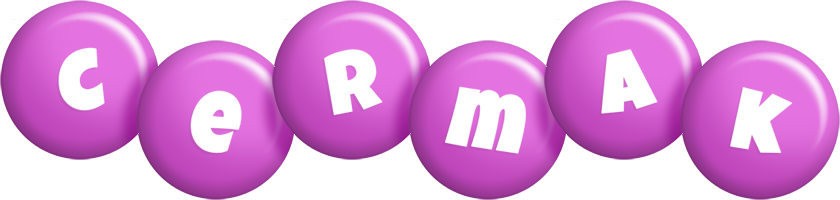 Cermak candy-purple logo