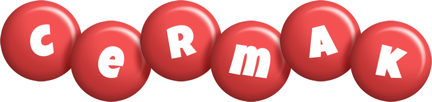 Cermak candy-red logo