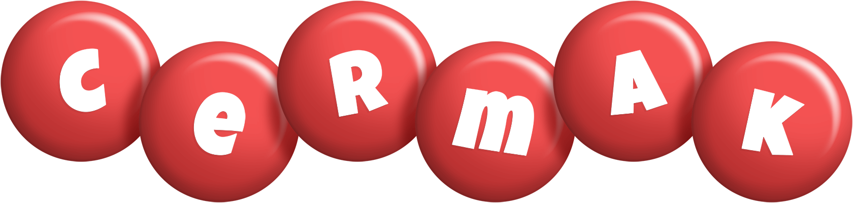 Cermak candy-red logo