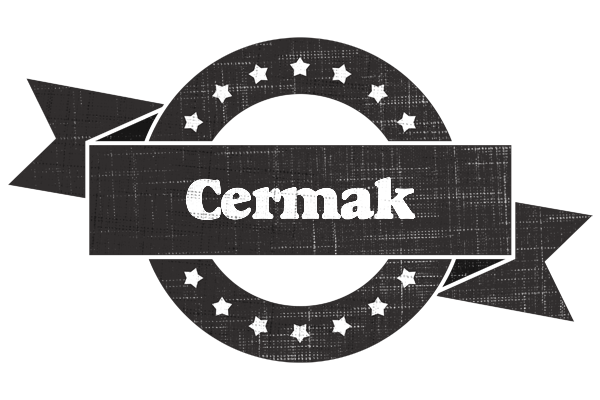 Cermak grunge logo