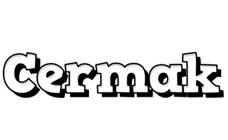 Cermak snowing logo