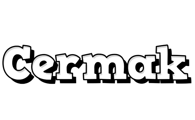 Cermak snowing logo