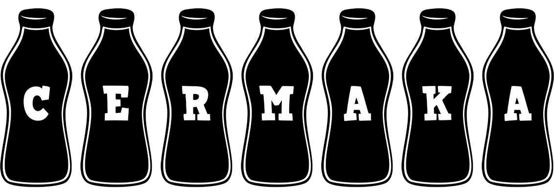 Cermaka bottle logo