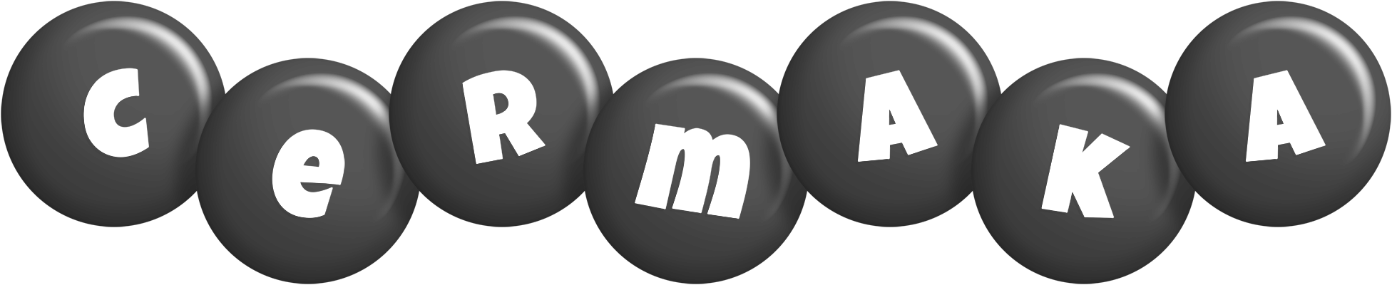 Cermaka candy-black logo