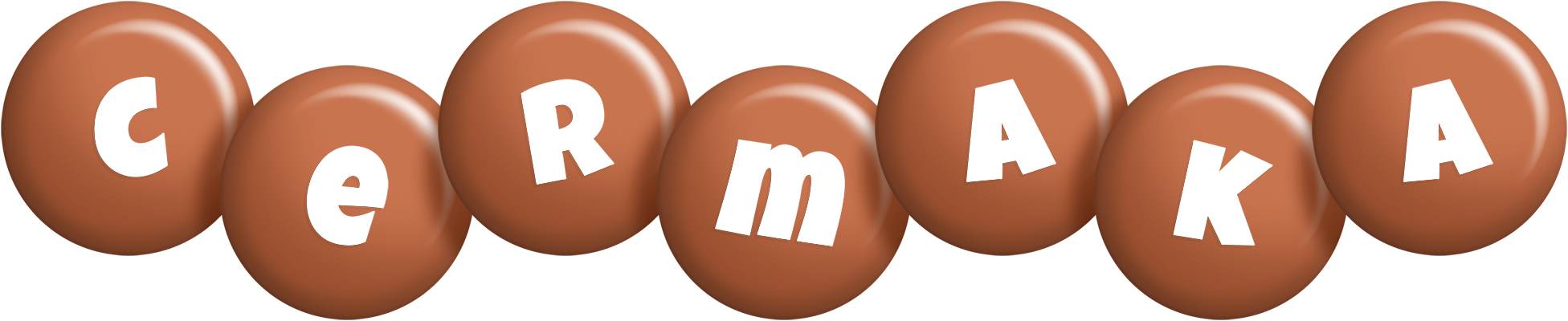 Cermaka candy-brown logo