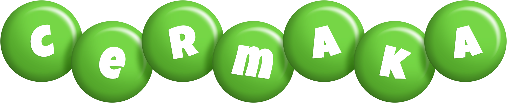 Cermaka candy-green logo