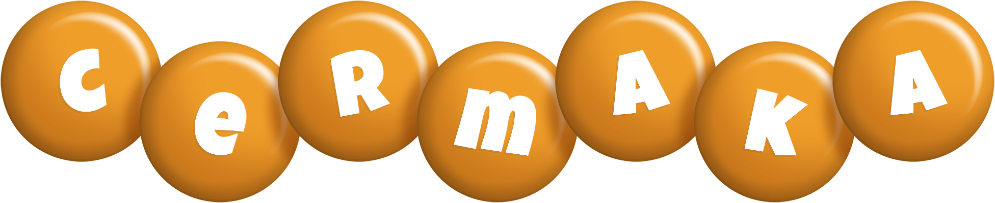 Cermaka candy-orange logo