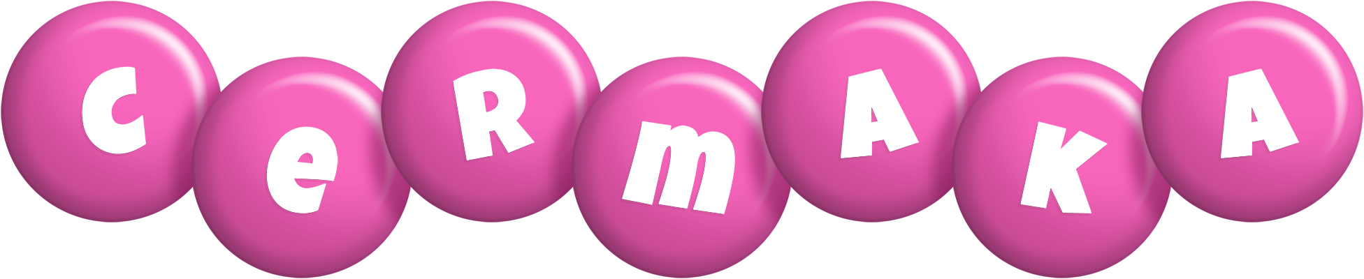 Cermaka candy-pink logo