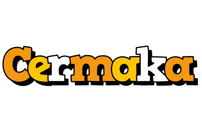 Cermaka cartoon logo