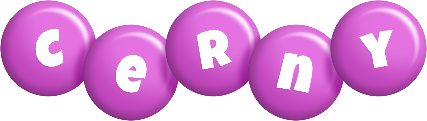 Cerny candy-purple logo