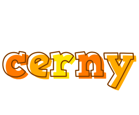 Cerny desert logo