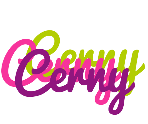 Cerny flowers logo
