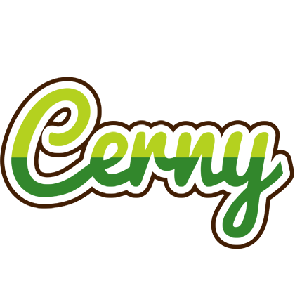 Cerny golfing logo