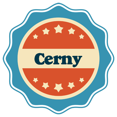 Cerny labels logo