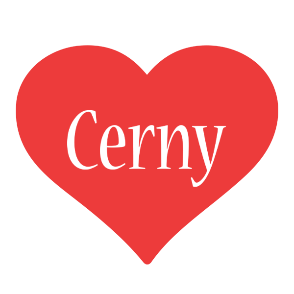 Cerny love logo