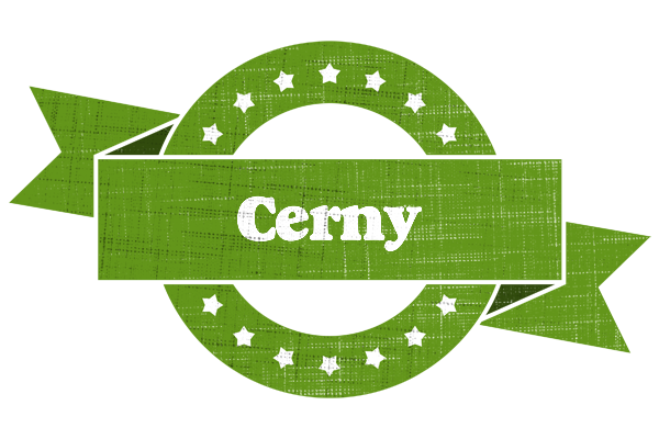 Cerny natural logo
