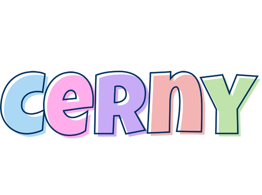 Cerny pastel logo