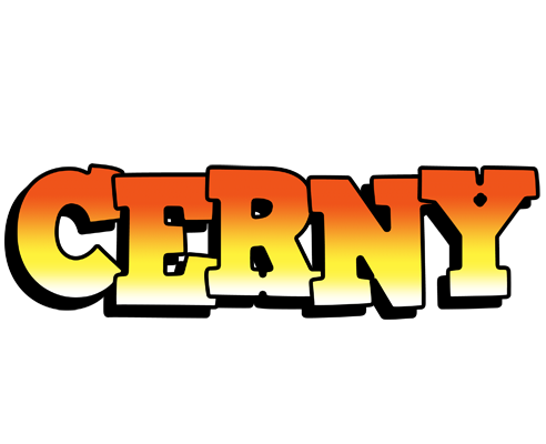Cerny sunset logo