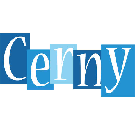 Cerny winter logo