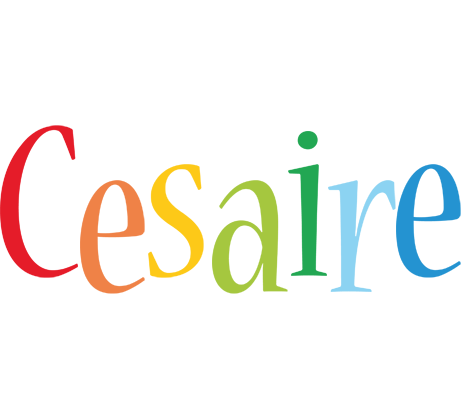 Cesaire birthday logo
