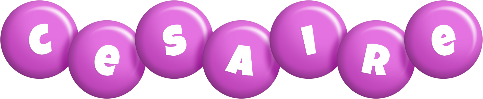 Cesaire candy-purple logo