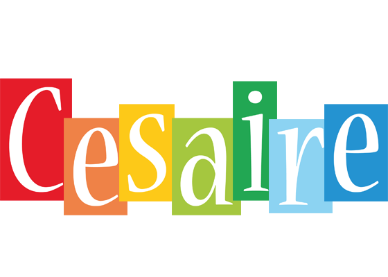 Cesaire colors logo