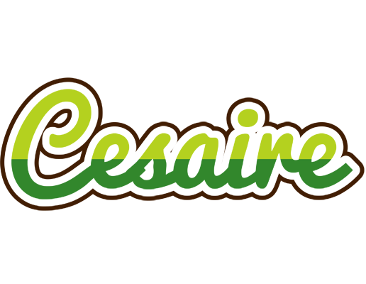 Cesaire golfing logo