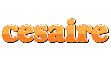 Cesaire orange logo