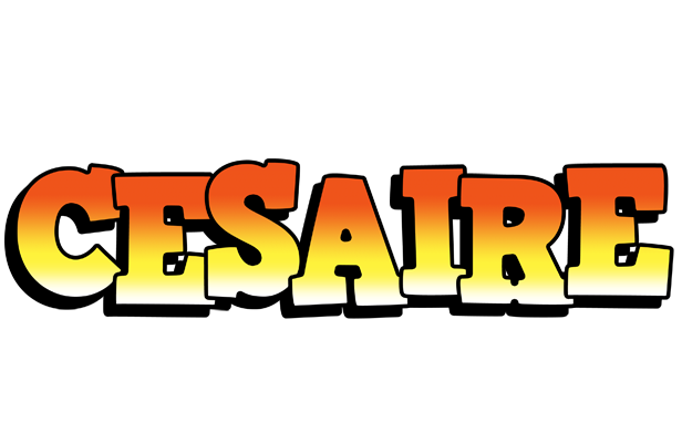 Cesaire sunset logo