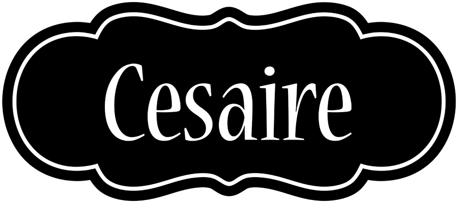 Cesaire welcome logo