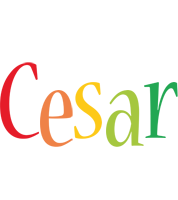 Cesar birthday logo
