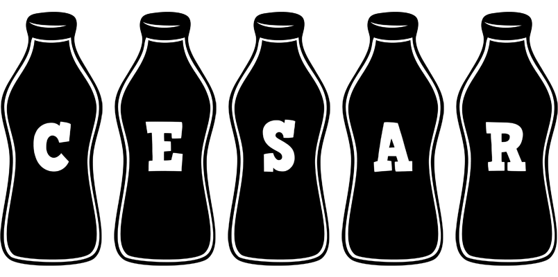 Cesar bottle logo