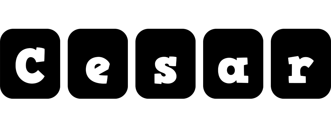 Cesar box logo