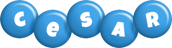 Cesar candy-blue logo