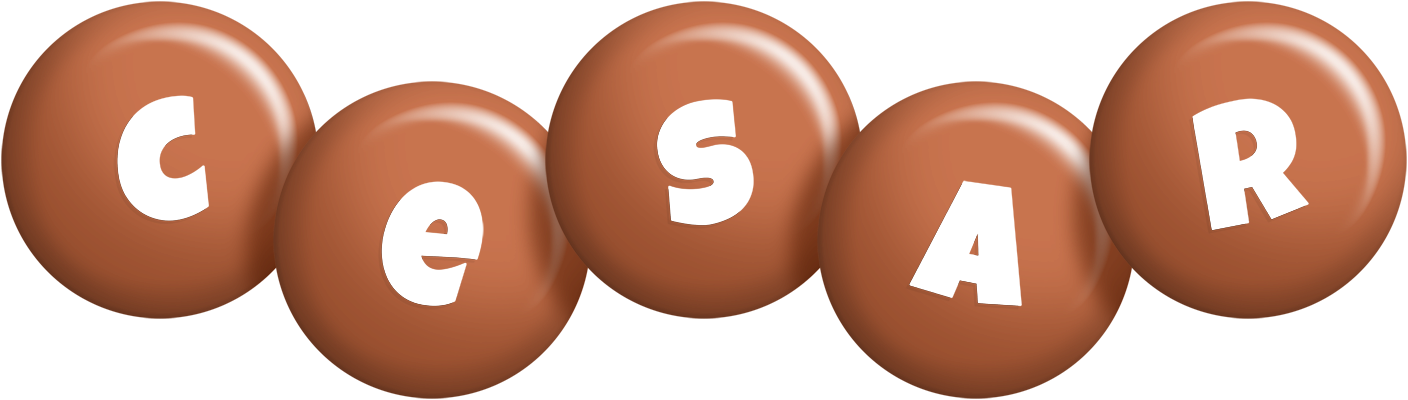 Cesar candy-brown logo