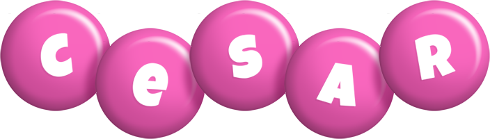 Cesar candy-pink logo