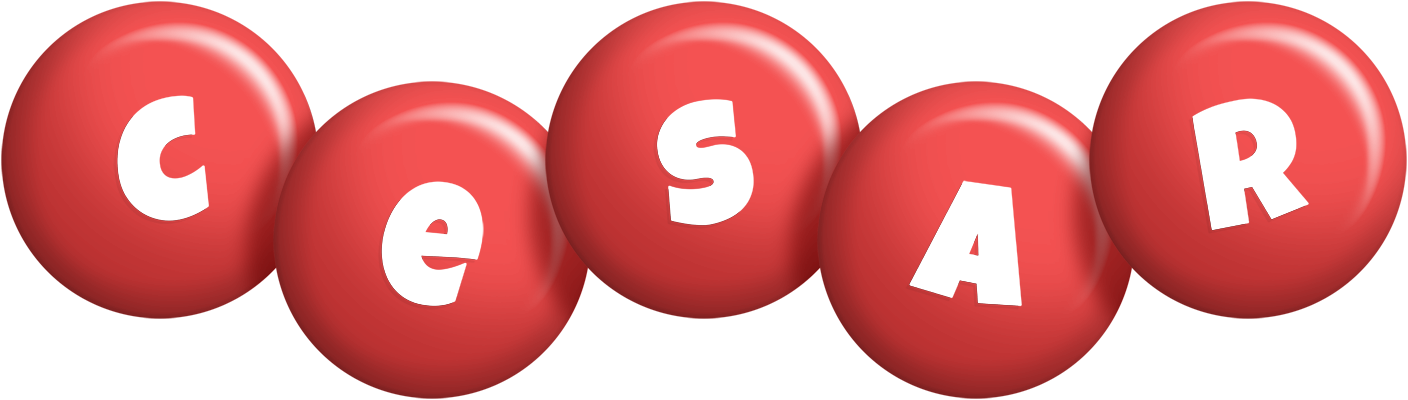 Cesar candy-red logo