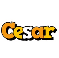 Cesar cartoon logo