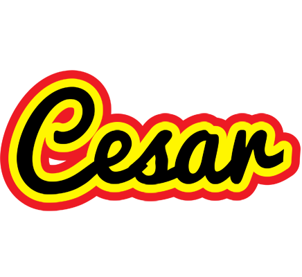 Cesar flaming logo
