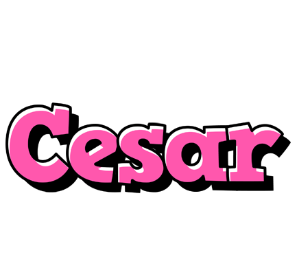 Cesar girlish logo