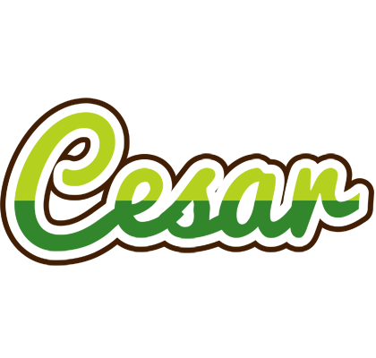 Cesar golfing logo